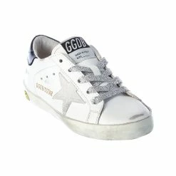 kids Golden Goose Superstar Leather Sneaker