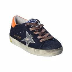 kids Golden Goose Superstar Suede Sneaker