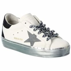 women Golden Goose Hi Star Leather Sneaker