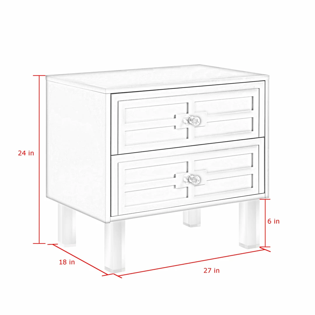 Inspired Home Maya Side Table - Image 6