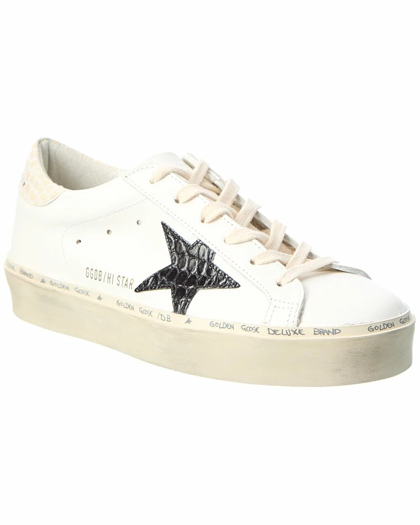 women Golden Goose Hi Star Leather Sneaker
