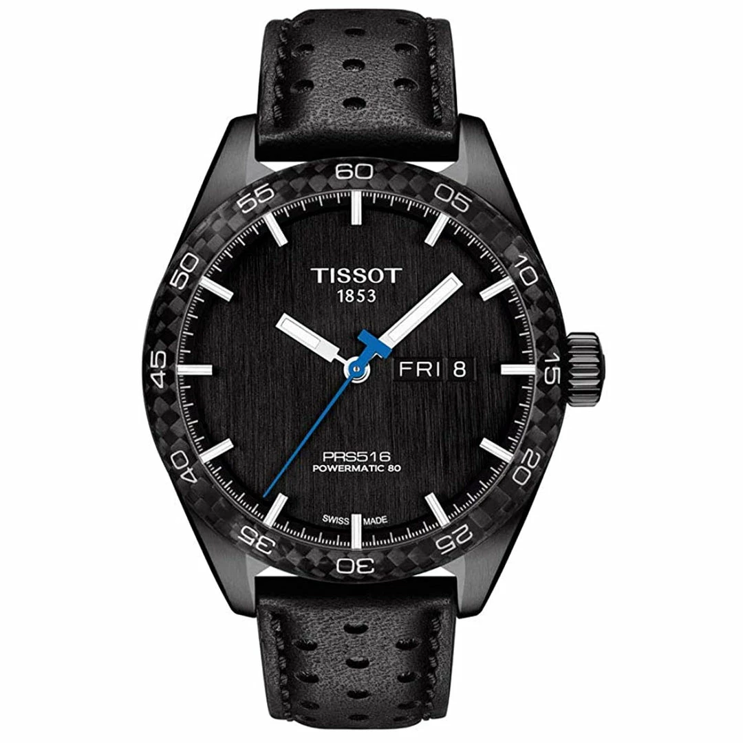Tissot Men's PRS 516 Black Dial Watch