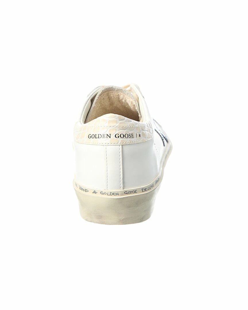 women Golden Goose Hi Star Leather Sneaker - Image 3