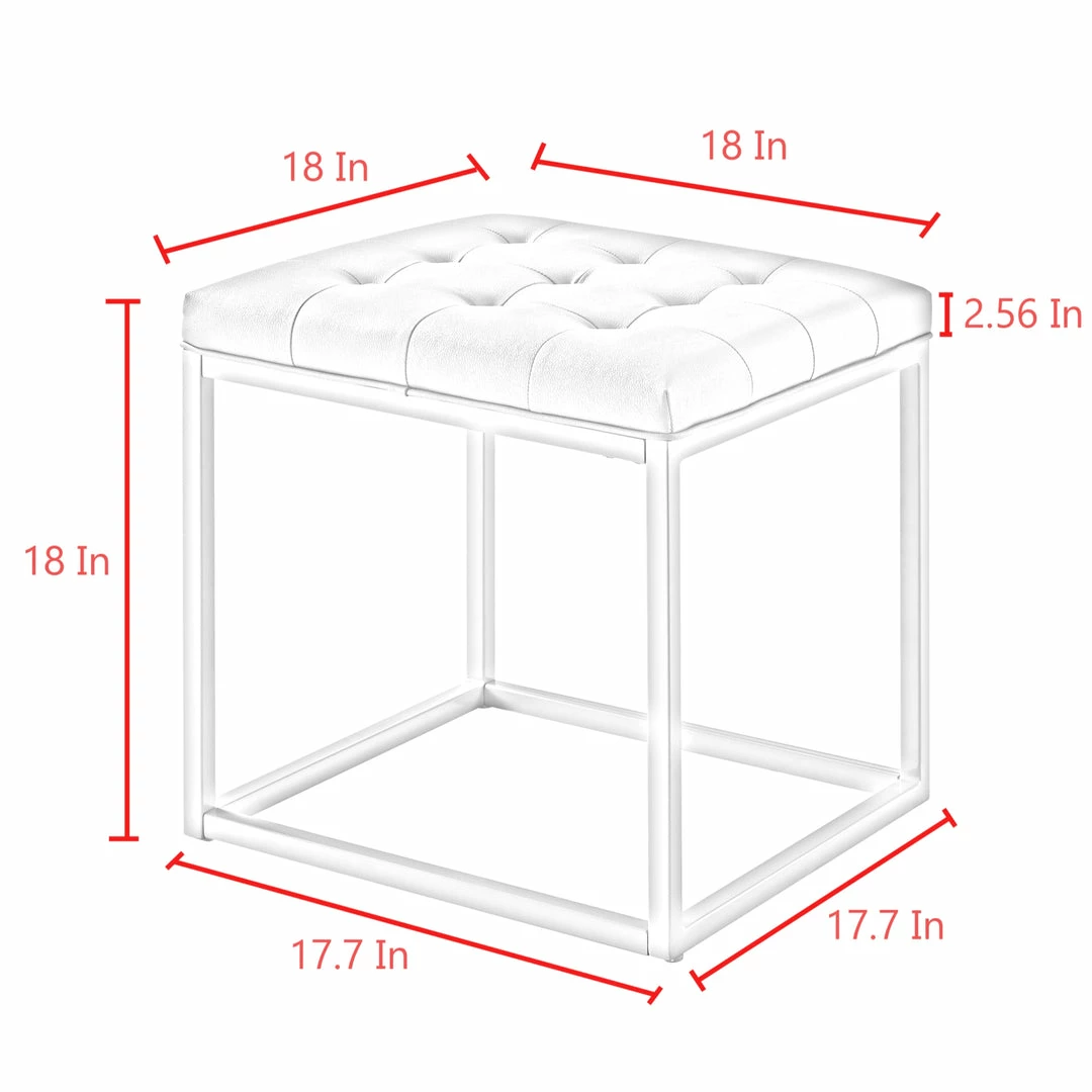 Inspired Home Logan Ottoman - Image 6