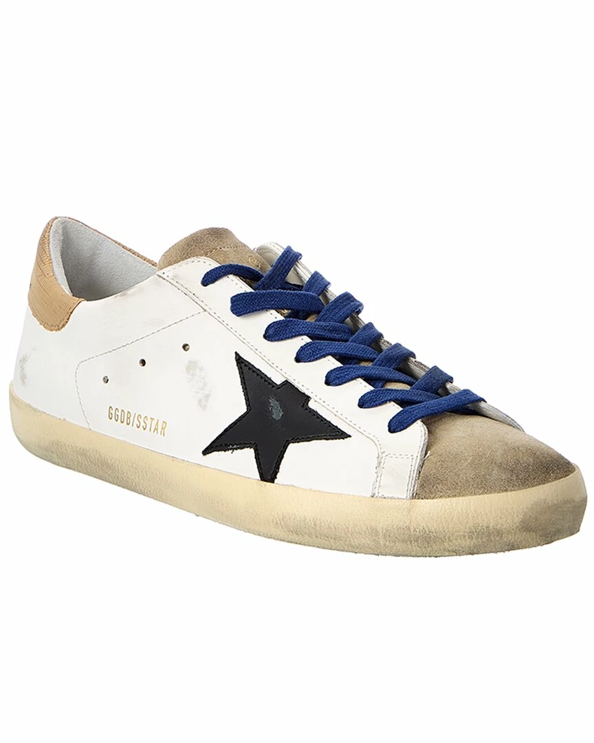 men Golden Goose Superstar Leather & Suede Sneaker