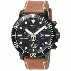 Tissot Men's Seastar Black Dial Watch