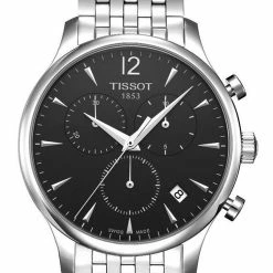 Tissot Men's Tradition Black Dial Watch