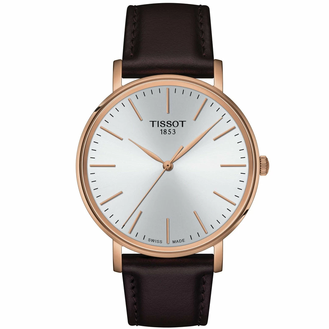 Tissot Men's Everytime Silver Dial Watch