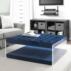 Inspired Home Morelli Ottoman
