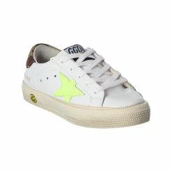 kids Golden Goose Superstar Leather Sneaker