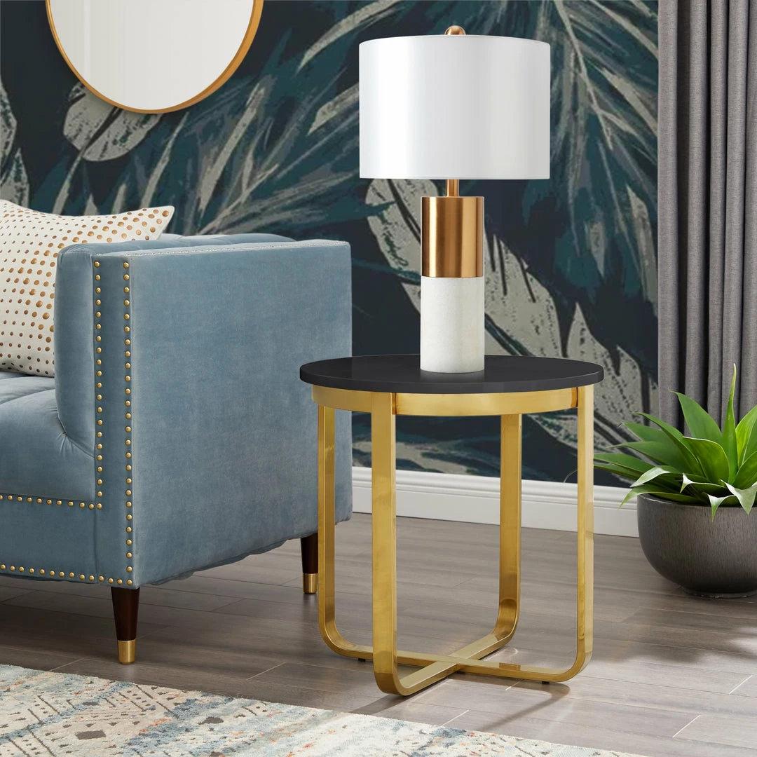 Inspired Home Oleena End Table
