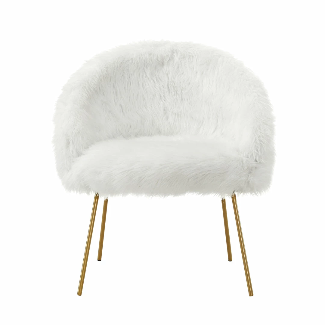 Inspired HomeAna Fur Chair - Image 2