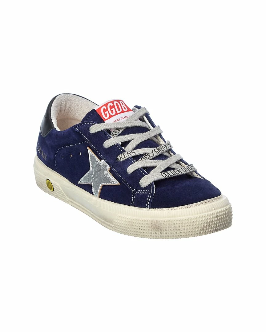 kids Golden Goose May Suede Sneaker