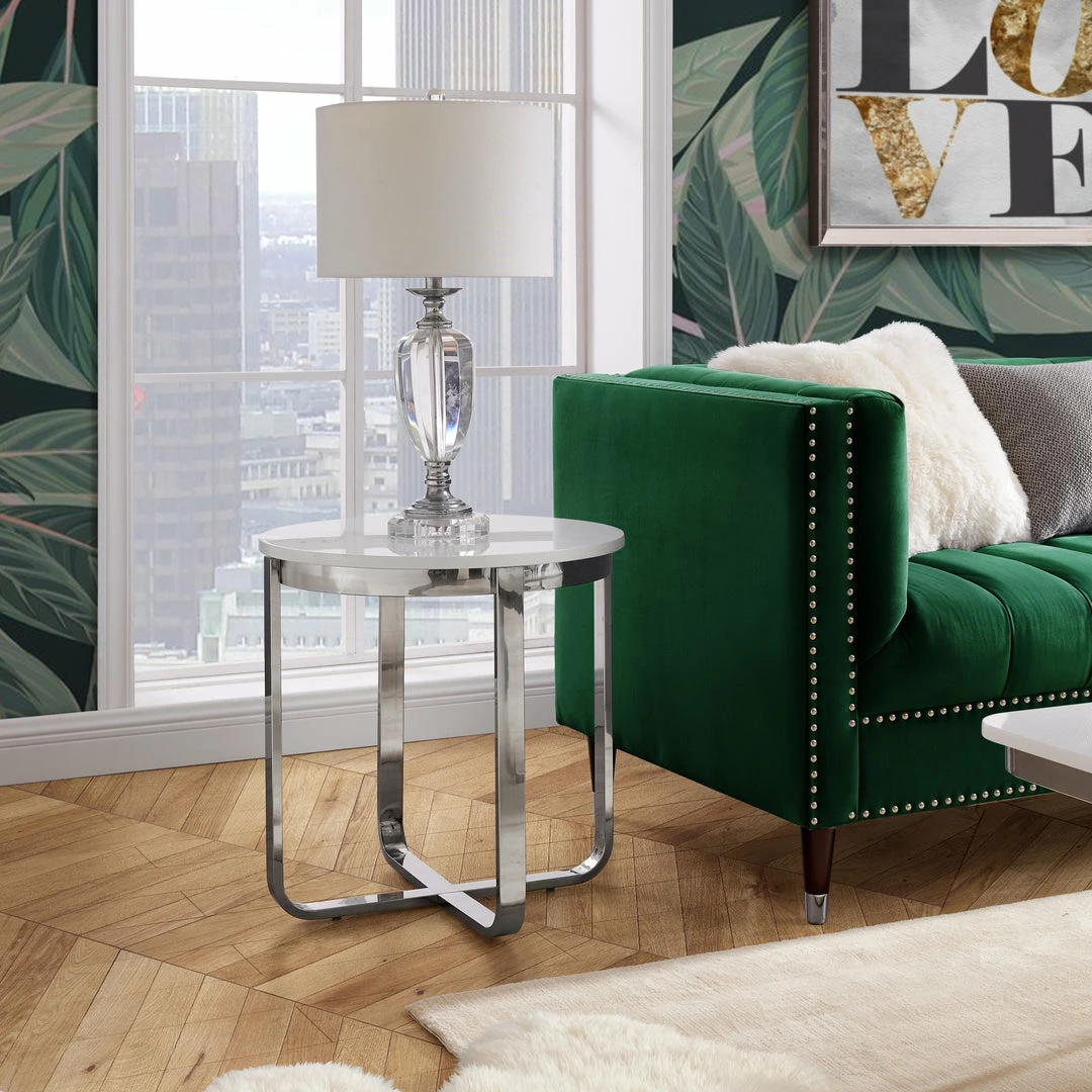 Inspired Home Oleena End Table - Image 8