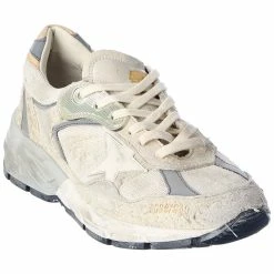 women Golden Goose Dad-Star Canvas & Suede Sneaker