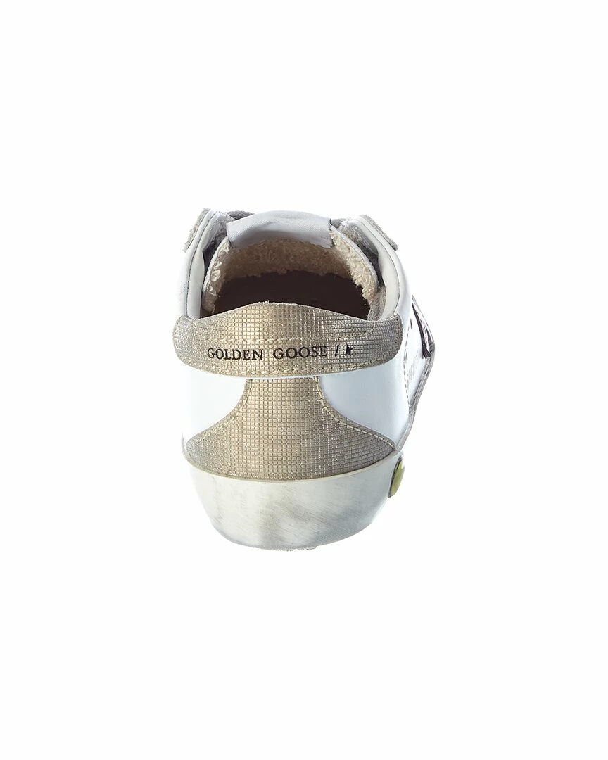 kids Golden Goose Superstar Leather Sneaker - Image 3