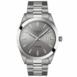 Tissot Men's Gentleman Grey Dial Watch