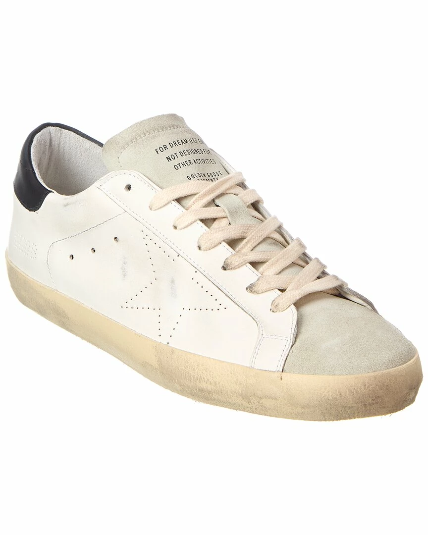 men Golden Goose Superstar Leather & Suede Sneaker