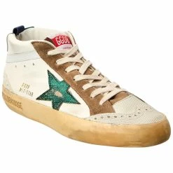 men Golden Goose Midstar Leather & Suede Sneaker