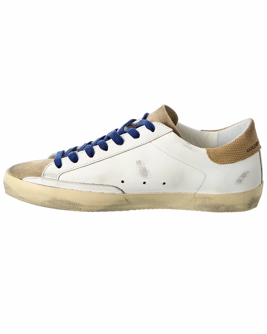 men Golden Goose Superstar Leather & Suede Sneaker - Image 2