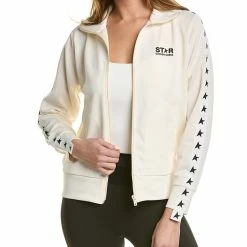 women Golden Goose Stars Zip Track Jacket