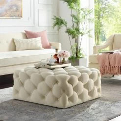 Inspired Home Cocktail Ottoman