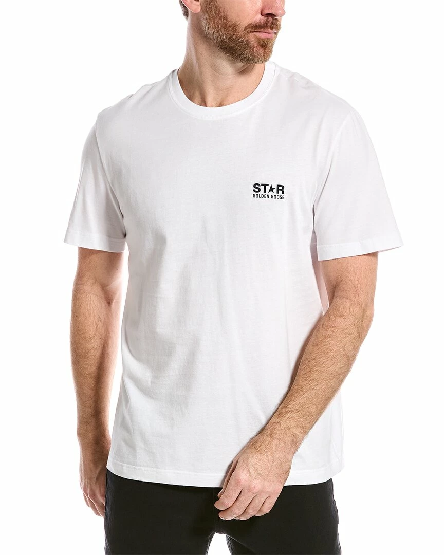 men Golden Goose Logo T-Shirt