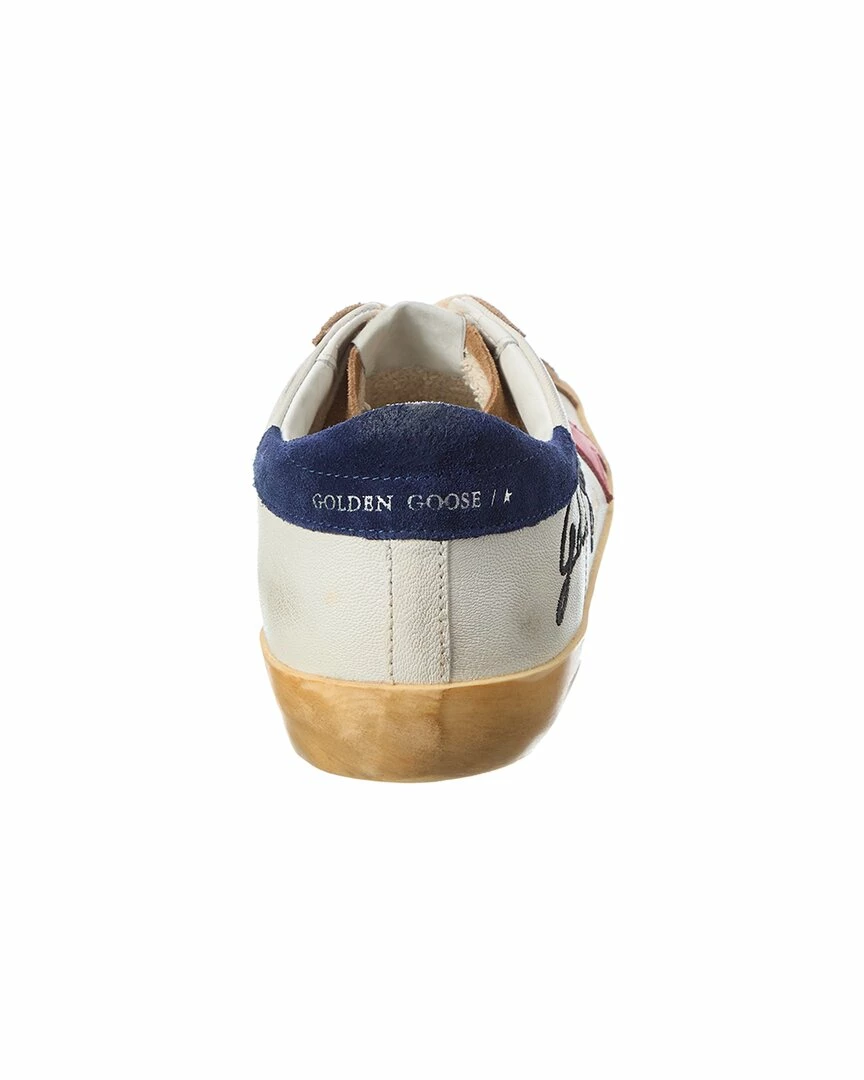 men Golden Goose Superstar Leather & Suede Sneaker - Image 3