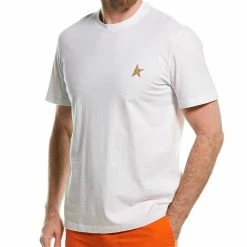 men Golden Goose White Star T-Shirt