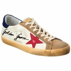 men Golden Goose Superstar Leather & Suede Sneaker