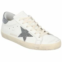 women Golden Goose Crystal Superstar Leather Sneaker