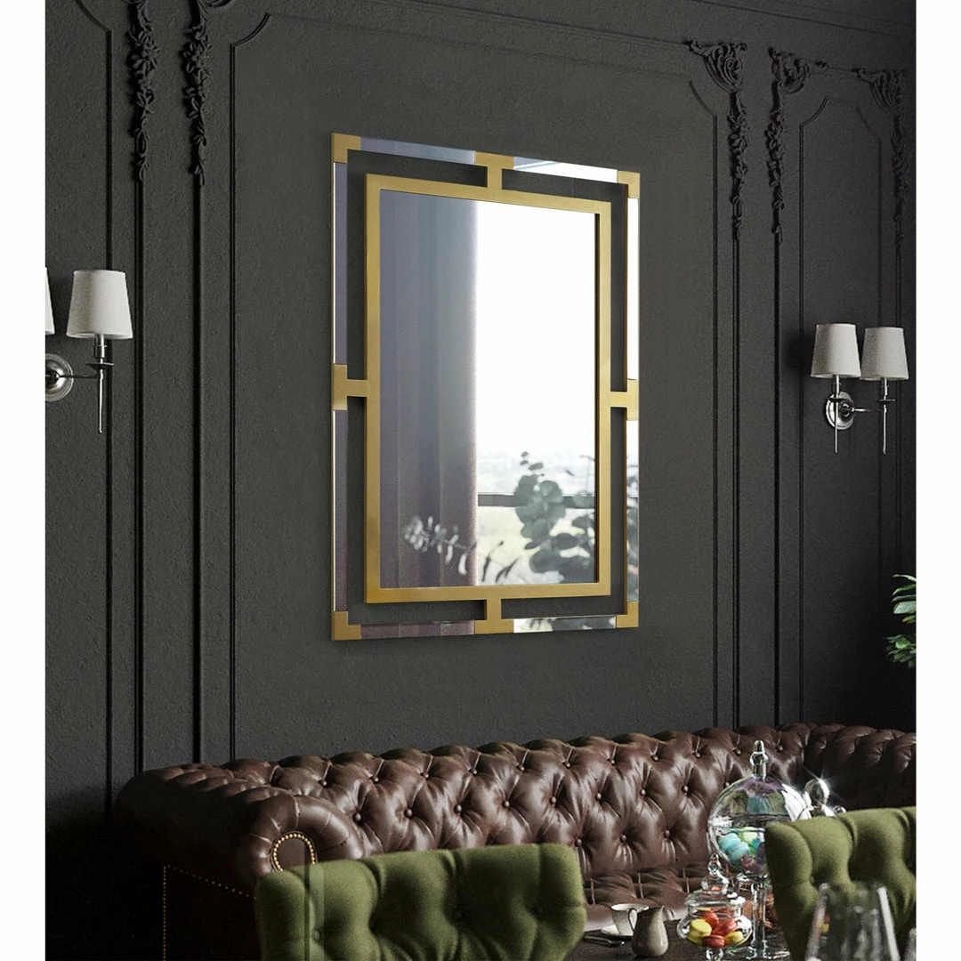 Inspired Home Kaniyah Wall Mirror