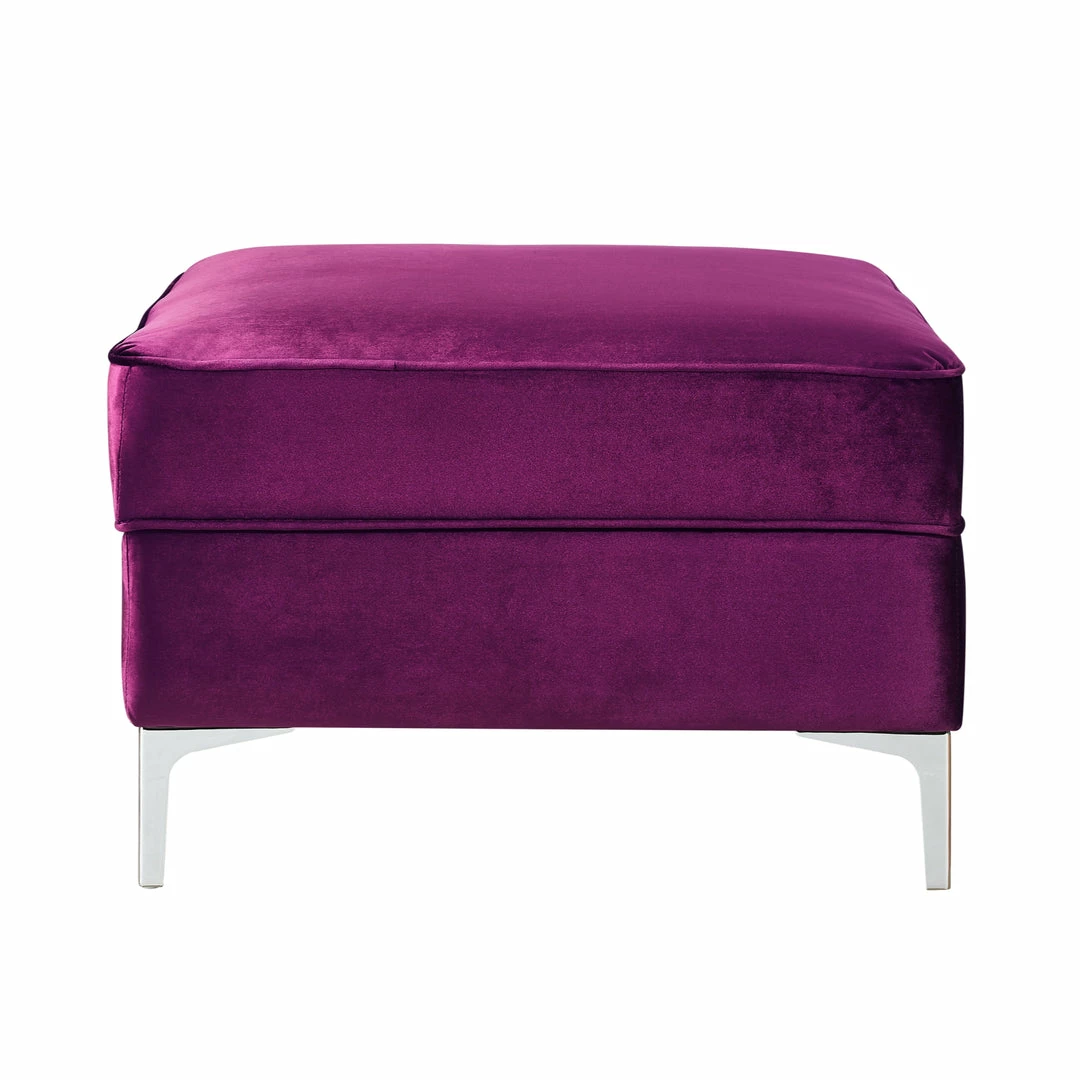 Inspired Home Alison Storage Ottoman - Image 5