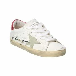 kids Golden Goose Superstar Leather Sneaker