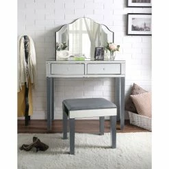 Inspired Home Milano Vanity Table