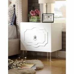 Inspired Home Anastasia Side Table