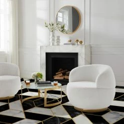 Inspired Home Freddie Accent Chair