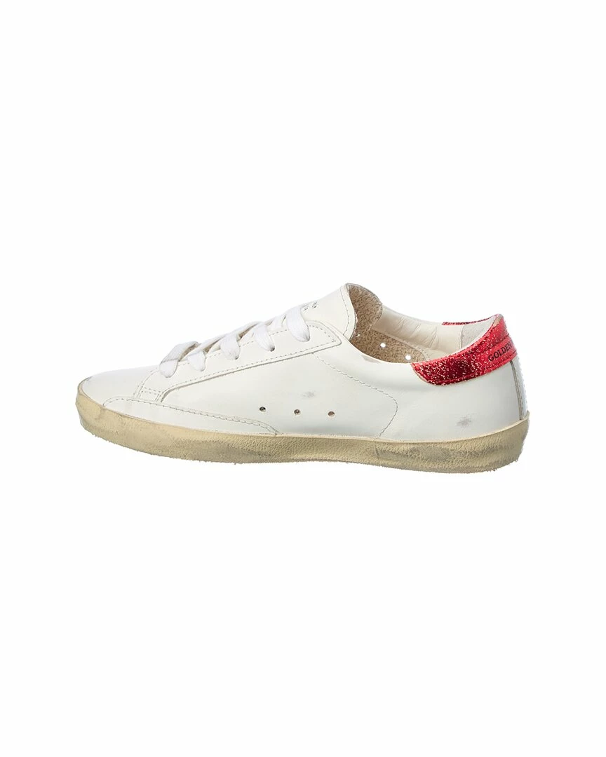 kids Golden Goose Superstar Leather Sneaker - Image 2