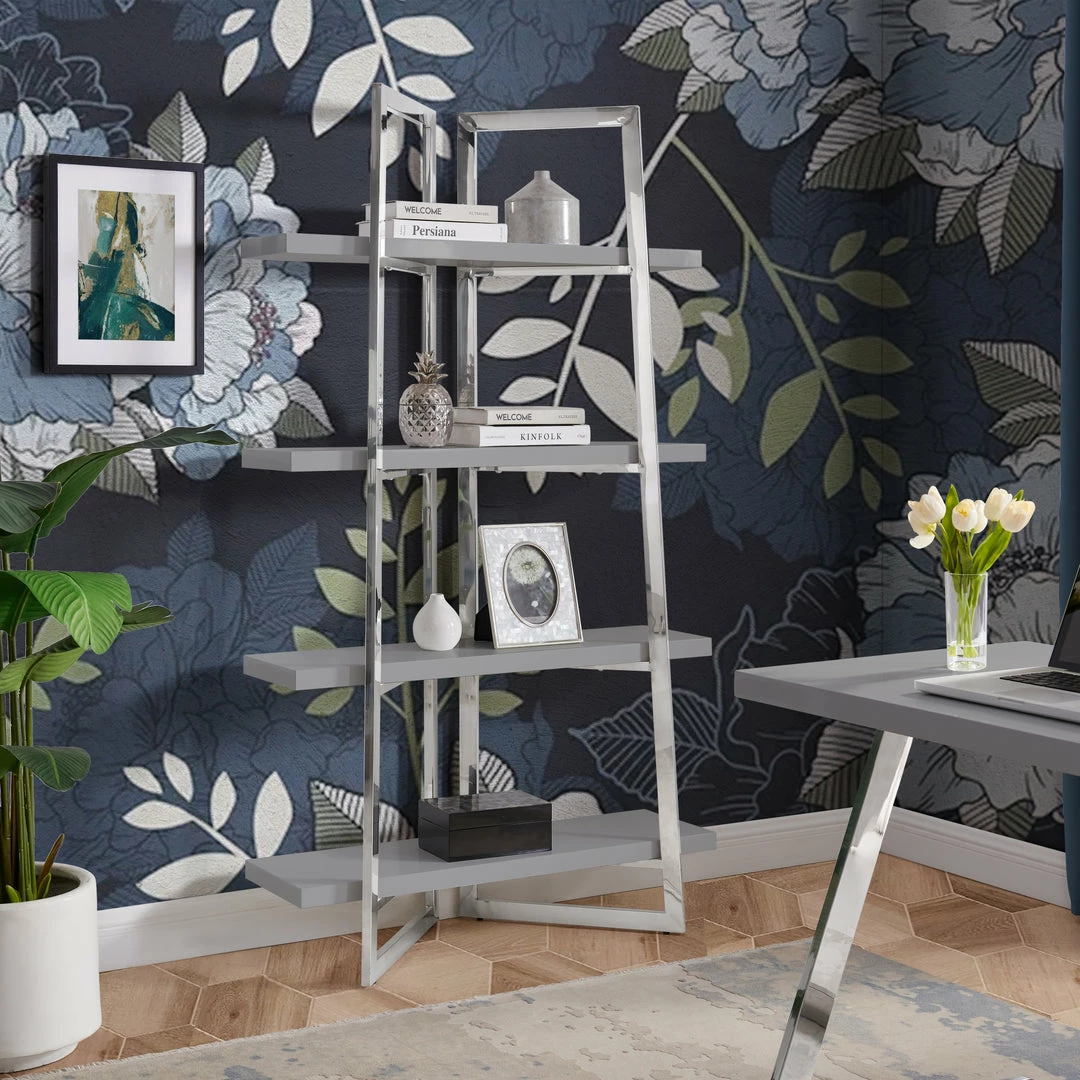 Inspired Home Kanoa Bookshelf - Image 7