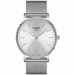 Tissot Men's Everytime Silver Dial Watch