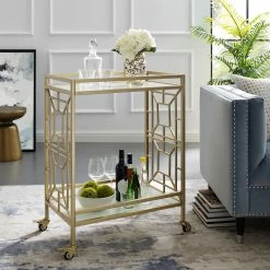 Inspired Home Wen Bar Cart