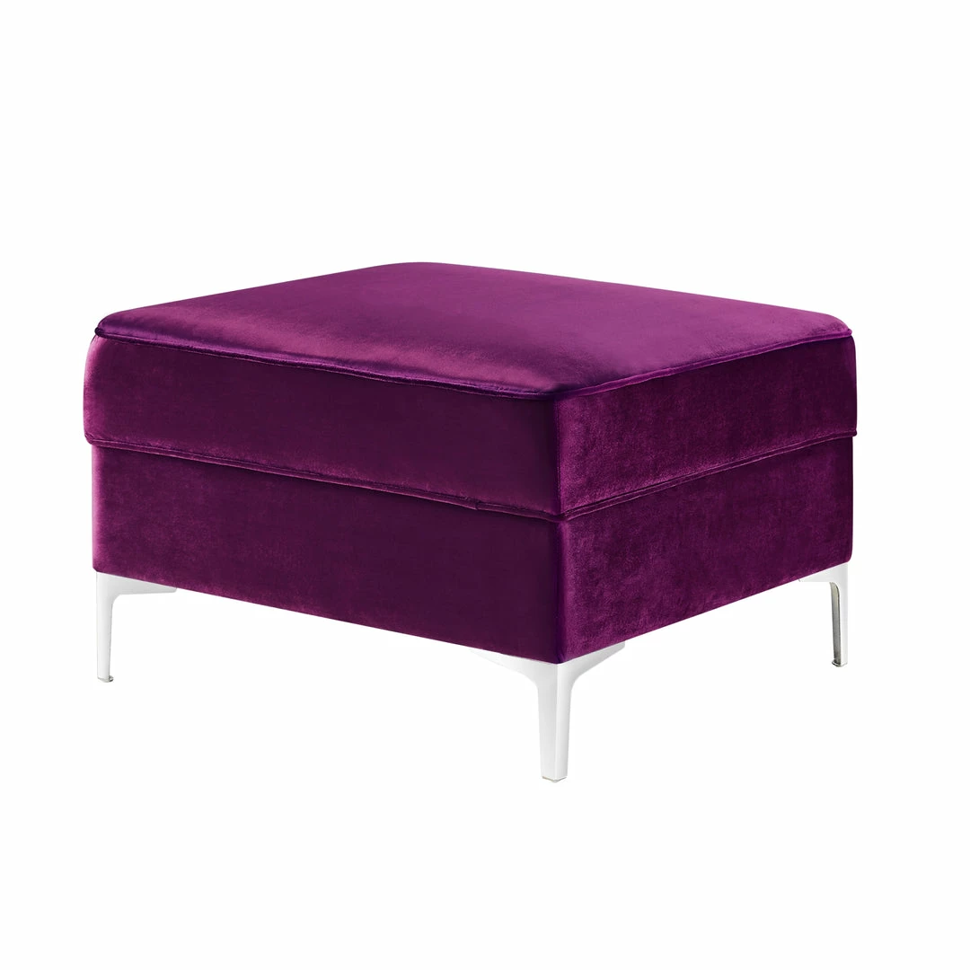 Inspired Home Alison Storage Ottoman - Image 2
